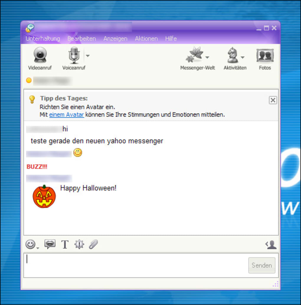 Yahoo messenger app